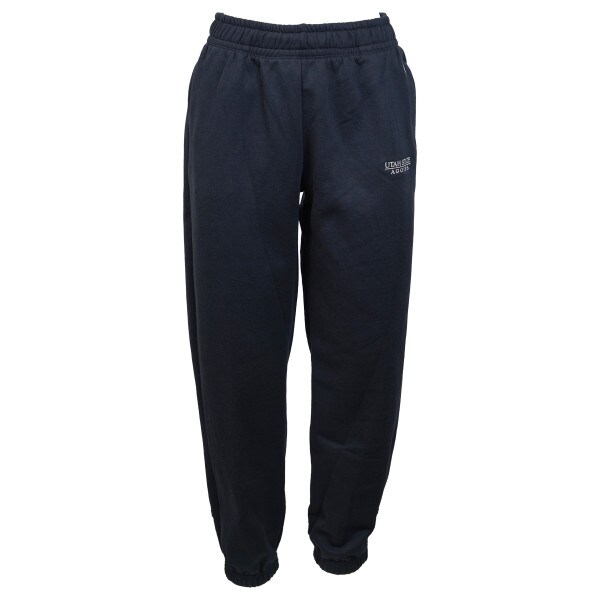 Women's Champion Utah State Aggies Banded Sweatpants Fleece-Lined Navy